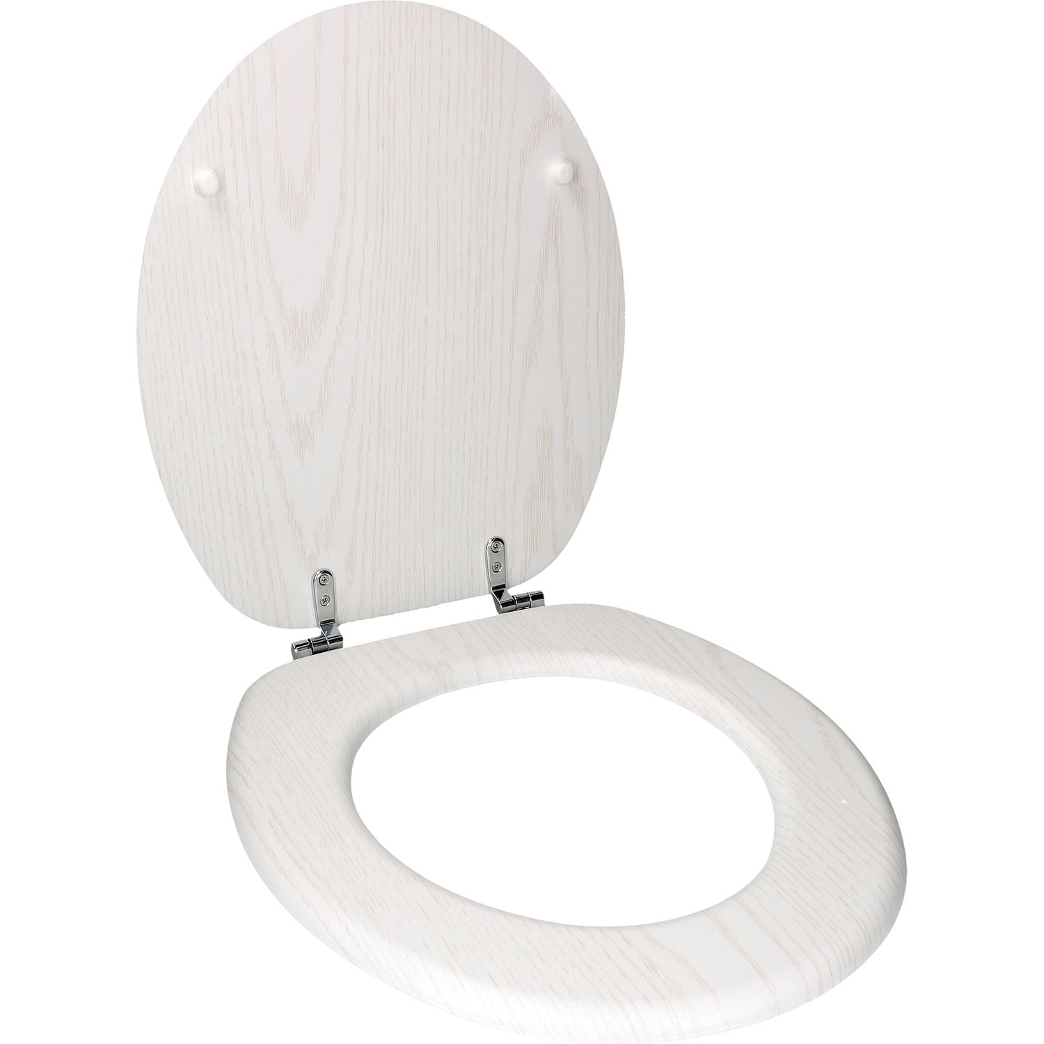 VESTIAMO CASA - Copriwater in legno Rovere Grigio 37x43,4 cm
